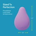 thumbnail image 4 of Hello Cake Little Massager Vibrator for Women, Waterproof & Rechargeable Small Toy with 10 Modes, Purple, 4 of 6