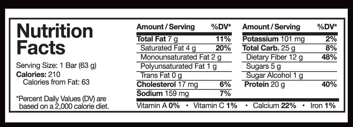 MusclePharm Combat Crunch Protein Bar, Chocolate Cake, 20g Protein, 12 Ct