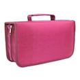 thumbnail image 4 of Esquirla Support de Disques CD DVD 120 Grande Capacité Sacs Portables Étui de Rangement Rouge, 4 of 8