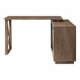 thumbnail image 4 of Pemberly Row Transitional Wood L-Shape Desk in Walnut Oak Finish, 4 of 9