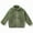 Army Green A, variant on 4-15Y Kids Boys Girls Fleece Jackets Youth Coral Velvet Zipper Tops Middle Large Children's Fall Winter Padded Casual Coats Outerwear