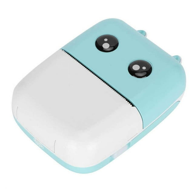 School Supplies Pocket Thermal Printer with Paper Mini Wrong Question Printing Portable Machine Green Printing Photo Printer ,Multi-Format Printing