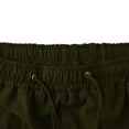 thumbnail image 5 of KyCheLot Mens Sweat Shorts Summer Daily Activewear Elastic Drawstring Wide Leg Lounge Shorts with Pockets, 5 of 7