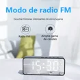 thumbnail image 2 of Reloj Digital Despertador Ele-Gate Bocina Bluetooth Radio FM, 2 of 4