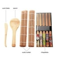 thumbnail image 6 of Ejoyous 13Pcs/set Bamboo Sushi Making Kit Family Office Party Homemade Sushi Gadget For Food Lovers, Sushi Tool, 6 of 8