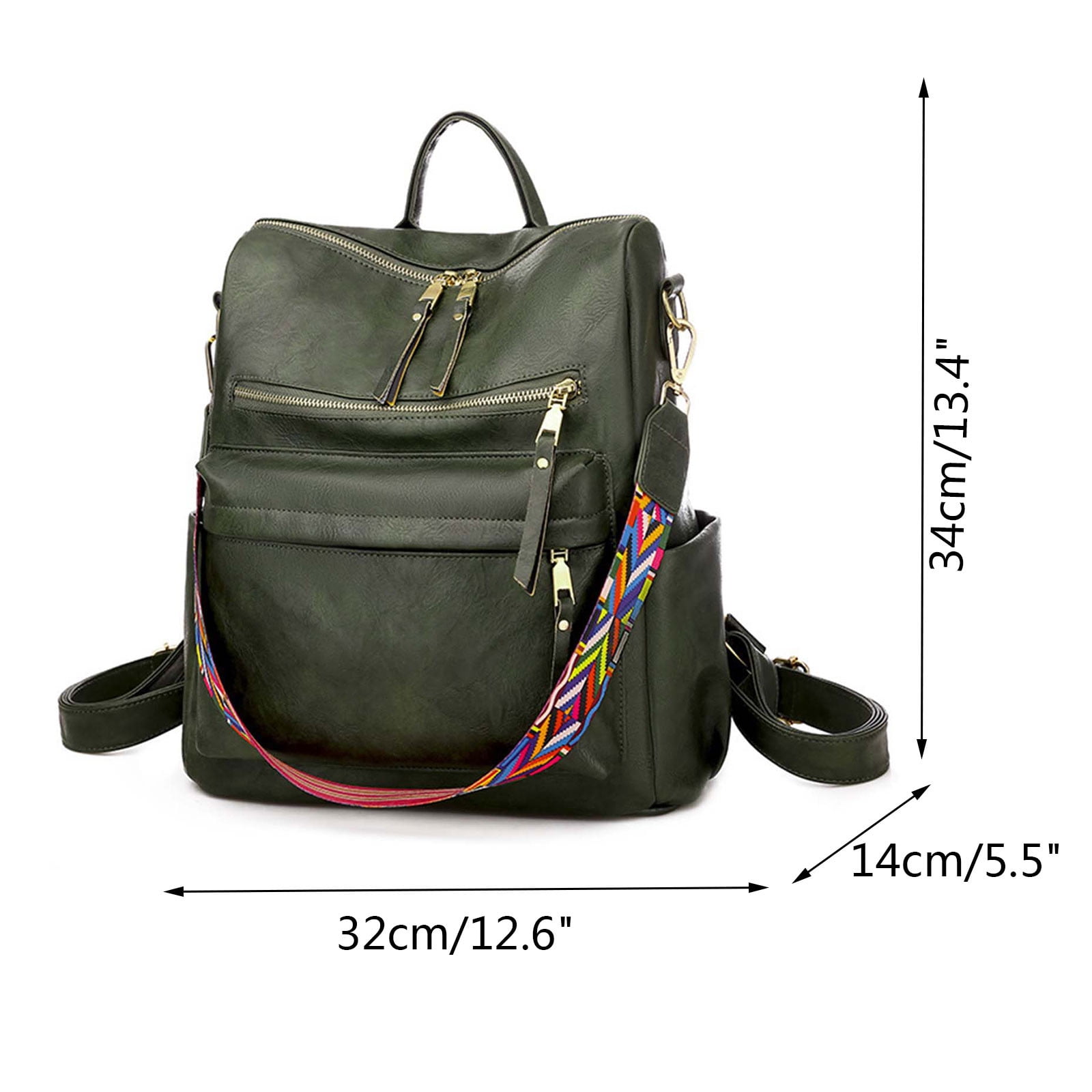 School Backpack Backpack Purse For Women Leather Fashion Theft And Shoulder Bag Travel Bags