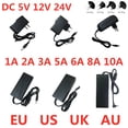 thumbnail image 1 of Adaptador de fuente de alimentación DC 5V 12V 24V AC 100V-240V 1A 2A 3A 5A 6A 8A 10A, adaptador convertidor de cargador para tiras LED, lámpara CCTV Tan Jianjun unisex, 1 of 1