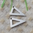 thumbnail image 3 of K-KED 240 Pcs Tibetan Silver triangle Charms Pendant 20x12MM S5127 DIY Delicate Jewelry Making, 3 of 4