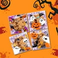 thumbnail image 6 of Halloween Party Supplies,100 Pack Self Seal Candy Bags,Ghost Themed Cookie Packaging,4x6 Inch Treat Bags for Nougat Pastries,Snowflake Printed Gift Bags, 6 of 6