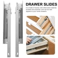 thumbnail image 2 of BRIGHTFUFU 2pcs gabinete diapositivas reemplazo más suave rieles de cajas cerradas rieles amortiguadoras, 2 of 7