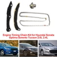 thumbnail image 1 of Kit de cadena de distribución del motor para Hyundai Sonata Optima Sorento Tucson 2.0L 2.4L, 1 of 11