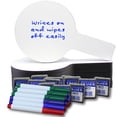 thumbnail image 2 of Flipside Products Mini Dry Erase Answer Paddles with Colored Pens and Erasers, Class Pack of 12, 2 of 3