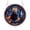 E, variant on Halloween DIY Acrylic Puzzle Suncatcher Stained Glass Transparent Window Hanging Ornament With Metal Chain