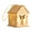 D, variant on MOQIN Christmas Led Light Wooden House with Battery, Wooden Christmas Village Mini Houses Small House Landscape Decors for Christmas Table Centerpieces Holiday Home Decor