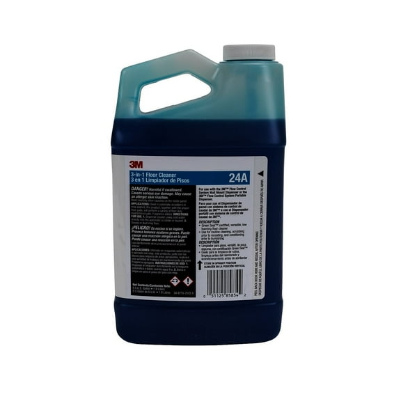 3M 3-in-1 Floor Cleaner Concentrate 24A 0.5