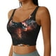 thumbnail image 2 of Fotbe Cool Tiger Sujetador Deportivo Largo sin Aros para Mujer con Almohadillas y Soporte Medio, Transpirable y Absorbente, Camiseta Tipo Chaleco o Tank Top-X-Large, 2 of 8