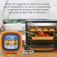 thumbnail image 4 of Hwawhin Meat Thermometer,Food thermometer with 2 Long Probe,Digital Meat Thermometer with Large Touchscreen LCD,Kitchen Timer,Grill Thermometer,Cooking Thermometer Instant Read for Smoker Kitchen BBQ, 4 of 8
