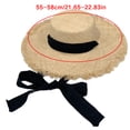 thumbnail image 3 of Light weight Straw Hat Windproof Protecting Hat Multifunctional Comfortable Hat for Various Event, 3 of 9