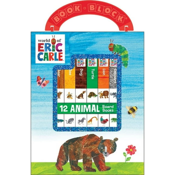 World of Eric Carle: 12 Animal Board Books, (Paperback)