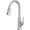 Brushed Nickel, variant on Proflo PFXCM1M314 Malden 1.75 GPM Single Hole Kitchen Faucet - Chrome