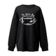 thumbnail image 2 of Gibobby Sudadera de mujer Sudadera suéter de otoño(Negro,XG), 2 of 3