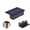 Black-D, variant on YFGEFTR Solar Fence Lights, Solar Lights Outdoor Waterproof, Waterproof IP65, for Outside, Backyard, Railing, Step, Patio,Wall and Home Improvement