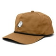 thumbnail image 5 of Dalix Ghost 5 Panel Snapback Cotton Baseball Cap Adjustable Hat Mens in Old Gold, 5 of 5