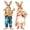 J, variant on Easter Decorations, 6 Sheets Easter Bunny Window Clings Cartoon Egg Stickers Cute Decoration For Home Classroom Nursery Shop Glass Display Decorations