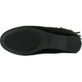 thumbnail image 4 of Bella Marie Campus-28 Womens Round Toe Moccasin Ankle High Faux Suede Boots, 4 of 4