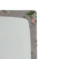 thumbnail image 3 of Ambesonne Floral Design Fitted Sheet, Simplistic Rose Leaf, California King, Pale Pink Jade Green Dust, 3 of 5