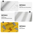 thumbnail image 7 of Disketp Leopard Print Hanging Kitchen Towel Tie Towels Tea Bar Dish Cloths Dry Towel for Laundry Room Decor (18*14in), 7 of 7