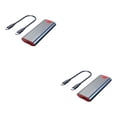 thumbnail image 1 of Tholdsy M.2 NVMe SSD Recinto Aluminio USB3.1 HDD Box Portátil USB3.2 USB-C Disco duro móvil sin herramientas Protocolo dual Type3 NO3, 1 of 1