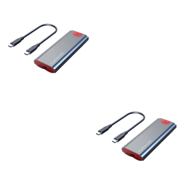 Tholdsy M.2 NVMe SSD Recinto Aluminio USB3.1 HDD Box Portátil USB3.2 USB-C Disco duro móvil sin herramientas Protocolo dual Type3 NO3