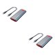 thumbnail image 1 of Methold M.2 NVMe SSD Enclosure HDD Box Portátil Ligero USB-C Sin herramientas Adaptador externo M2 Disco duro Protocolo dual Type3 NO3, 1 of 1