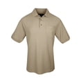 thumbnail image 1 of Tri-Mountain Signature 169 cotton pocketed golf shirt, Large, Khaki, 1 of 2