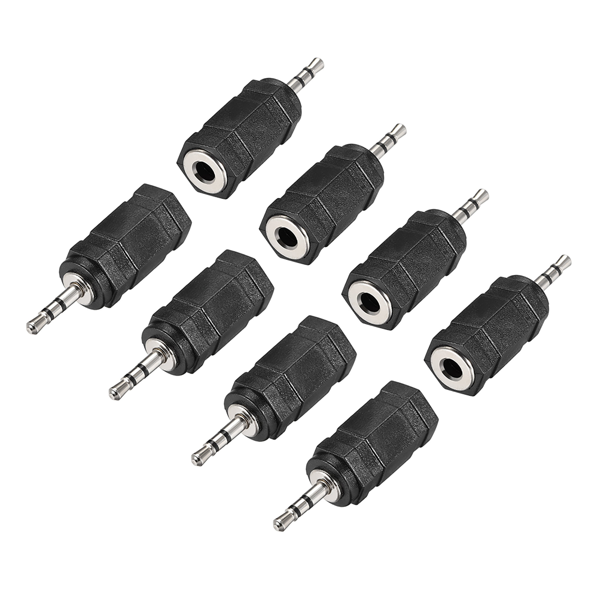 2.5mm Male to 3.5mm Female Connector Stereo Audio Adapter Converter