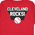 thumbnail image 4 of Inktastic Cleveland Rocks with Baseball Boys or Girls Long Sleeve Toddler T-Shirt, 4 of 5