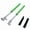 Green, variant on Applies to 525MM Front Inverted fork shock absorption with protector cover 47cc 49cc 50cc motocross Mini Dirt Pit Bike Small Apollo