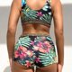 thumbnail image 2 of Conjunto de Traje de Baño Impreso Cómodo de las Mujeres, Estilo Dividido Traje de Baño Sexy Y de Moda para la Playa Y la Piscina, 2 of 6