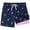 Black, variant on REDESS Mens Swim Trunks with Liner, Mens Athletic Running Workout Shorts 6" Inseam, Sizes S-2XL