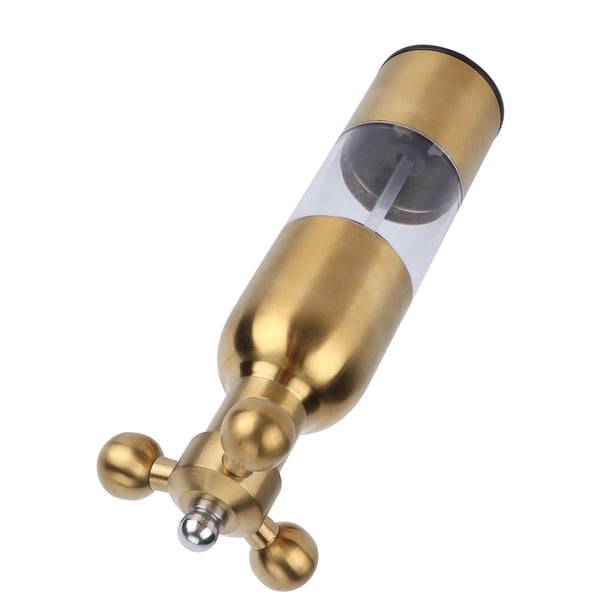 Molinillo de Pimienta Molinillo de Pimienta de Acero Inoxidable Forma de Válvula de Grifo Manual Molinillo de Sal Marina de Pimienta Negra para Cocina ANGGREK Otros