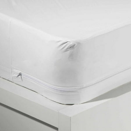 KING Vinyl Zippered Hypoallergenic, Waterproof, Durable, Certified Bed Bug Proof Mattress Encasement Protector