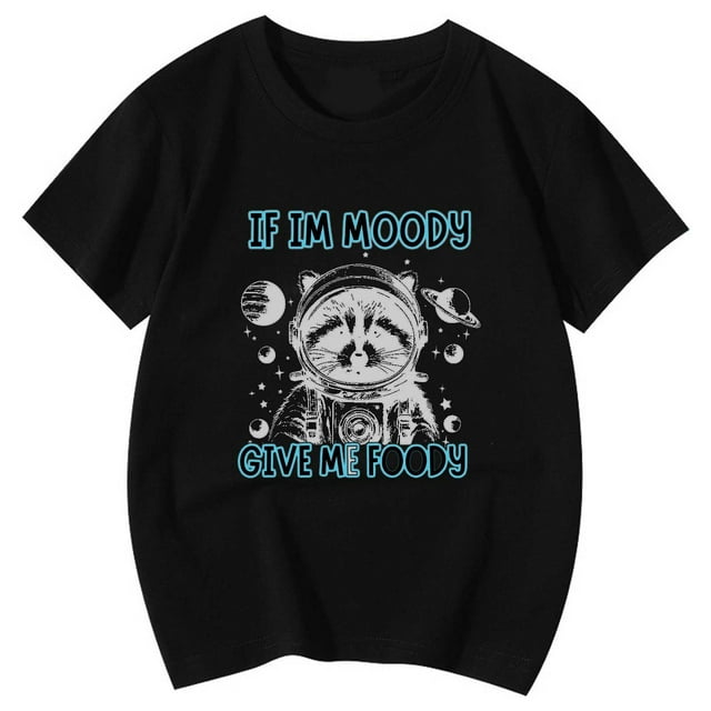 Vêtements pour Filles Imprimé Filles T-Shirts à Manches Courtes Col Ras du Cou Hauts d'Été pour Filles Filles 3-4 Ans Mode Filles