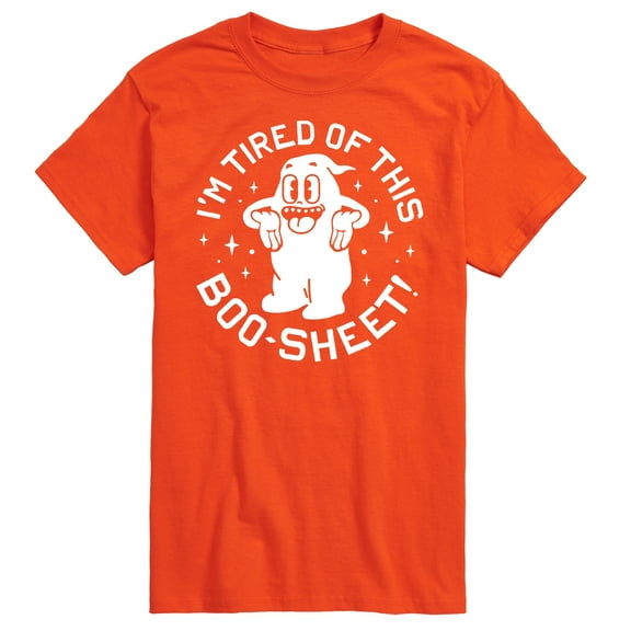 Instant Message - I'm Tired Of This Boo - Men's Short Sleeve Graphic T-Shirt