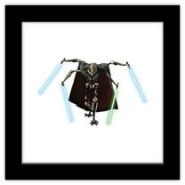 Gallery Pops Star Wars: Saga - General Grievous Wall Art, Black Framed Version, 12" x 12"