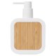 thumbnail image 1 of Dispensador de jabón líquido de 390 ml, vacío, para cocina, elegante, para baño, manual. blanco, 1 of 9