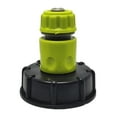 thumbnail image 1 of IBC Tank Adapter, Water Oil Container Coarse Thread Drain Valve Adapter, for IBC Regular, 1 of 6