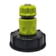 thumbnail image 1 of Adaptador de grifo de válvula de tanque IBC de repuesto, drenaje de rosca gruesa para contenedor de agua y aceite Regular, 1 of 6