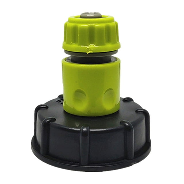 IBC Tank Adapter, Water Oil Container Coarse Thread Drain Valve Adapter, for IBC Regular
