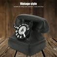 thumbnail image 4 of Rotary Telephone Model Vintage Landline Ornament Classic Old Style Dial Telephone Model For Desk Home, 4 of 5